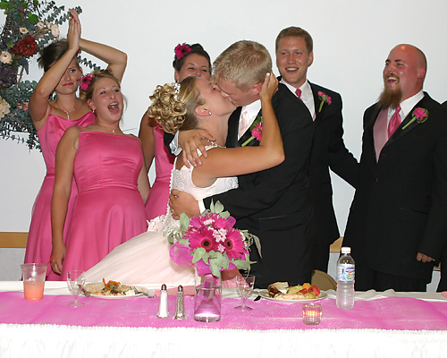 Wedding portrait photograph